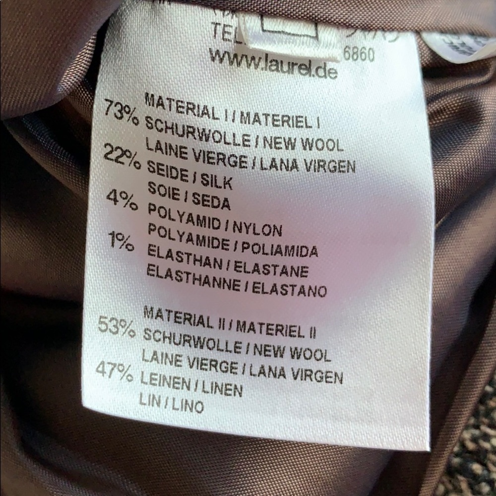 Laurel tweed herringbone jacket - image 7